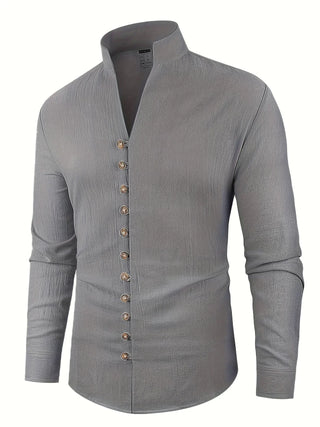 Chemise légère en coton à manches longues