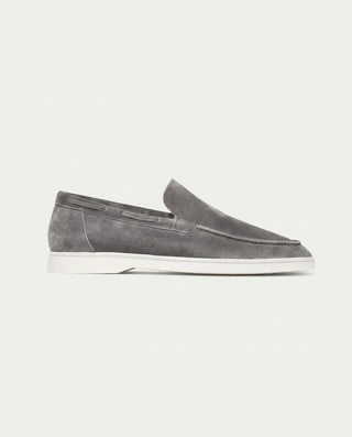Mocassin Classique Gris | Élégance Intemporelle