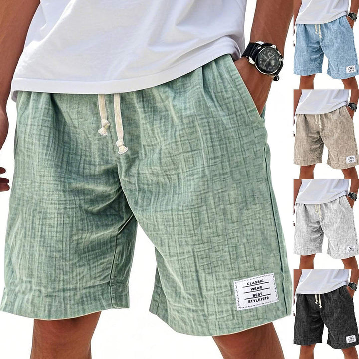 Short décontractés légers à coupe ample pour homme