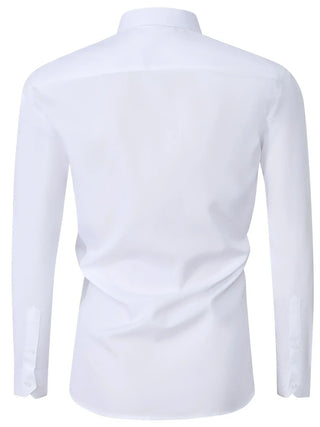 Chemise élégante à manches longues avec boutons