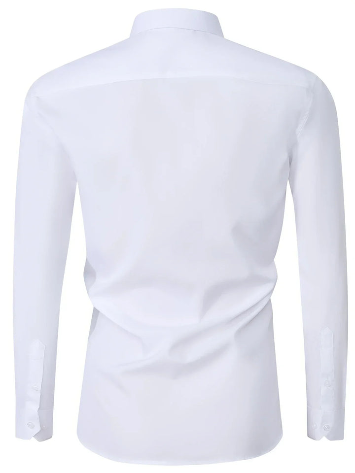 Chemise élégante à manches longues avec boutons