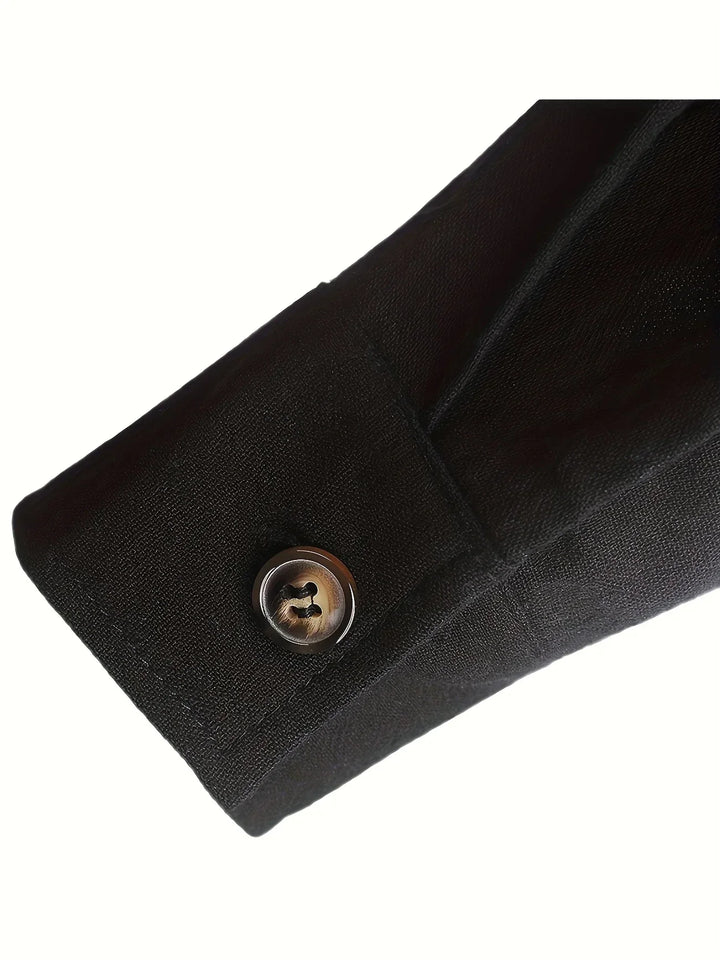 Chemise légère en coton à manches longues