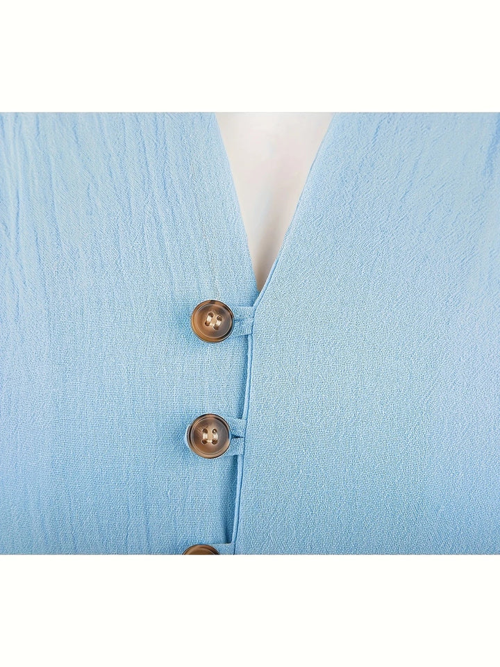Chemise légère en coton à manches longues