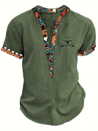 Chemise élégante à manches courtes