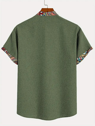 Chemise élégante à manches courtes