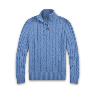 Pull demi-zippé