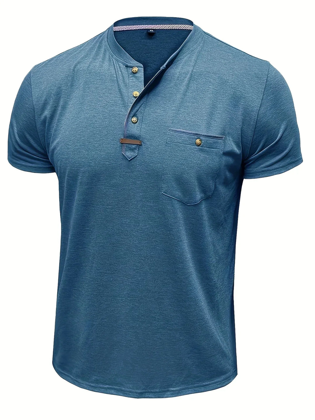 T-shirt col rond élégant avec poche