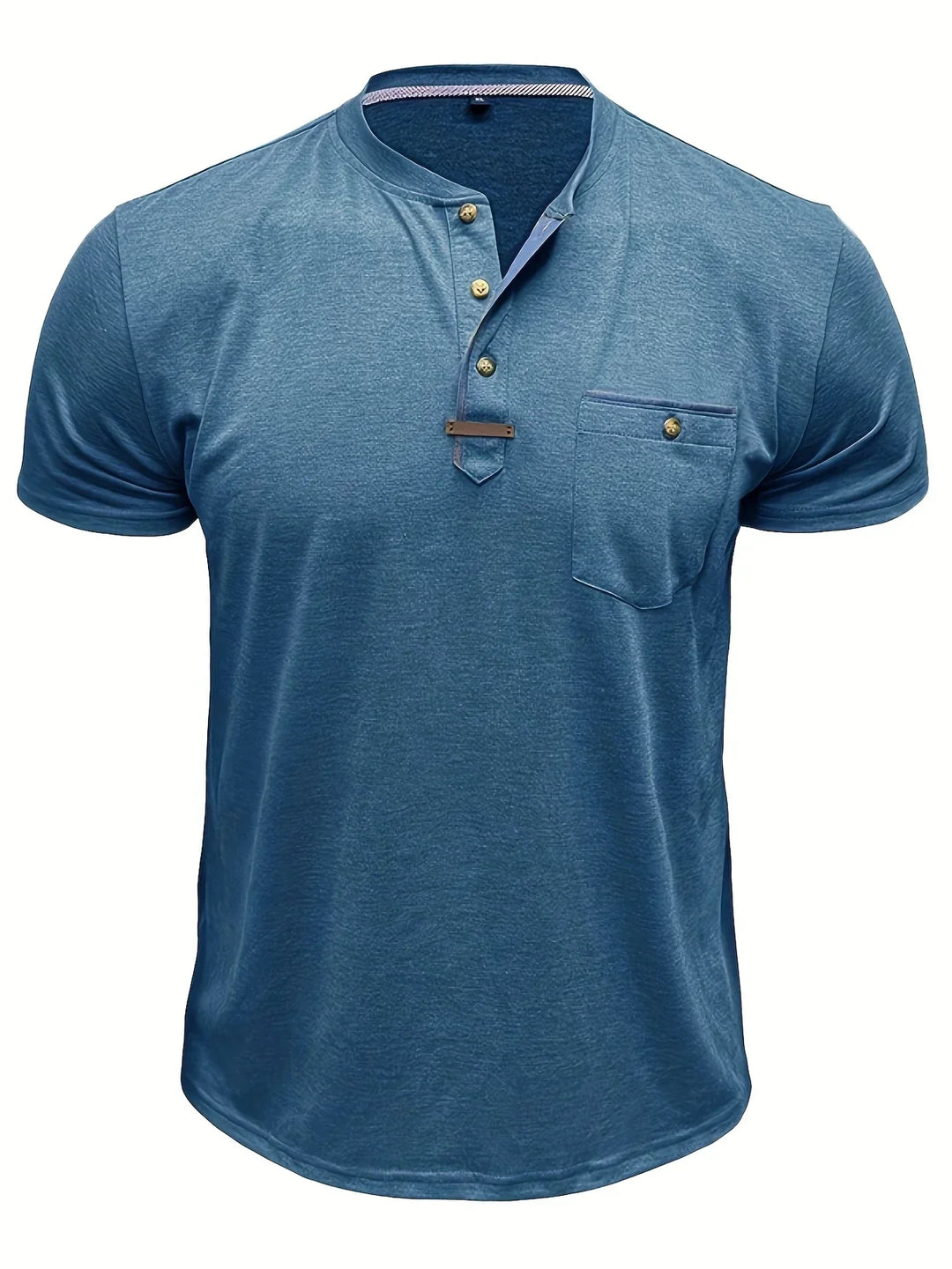 T-shirt col rond élégant avec poche