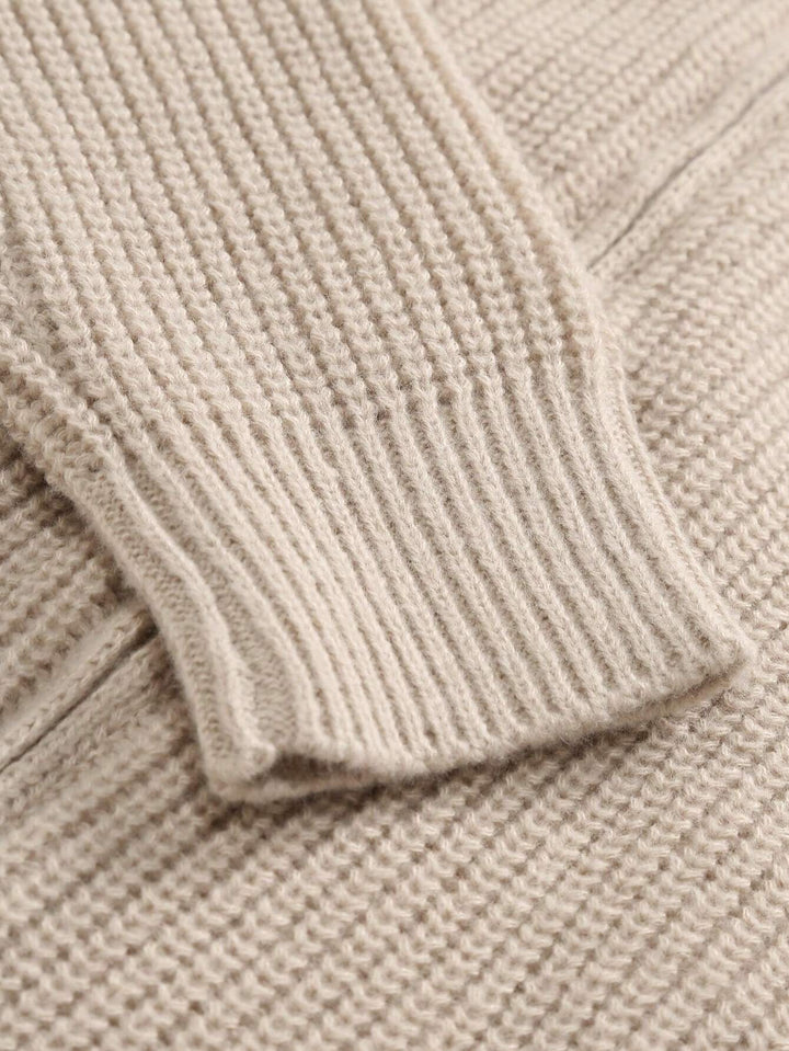 Cardigan zippé