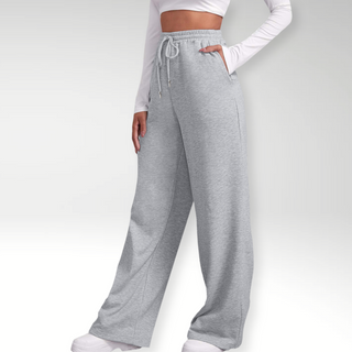 Joggers à jambe large et coupe décontractée