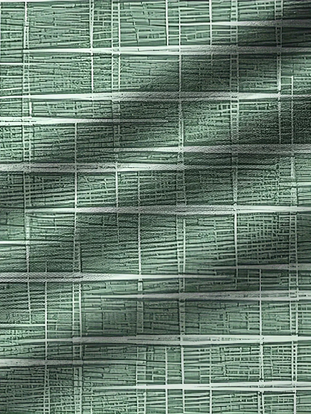 Chemise élégante à motif rayé et à carreaux