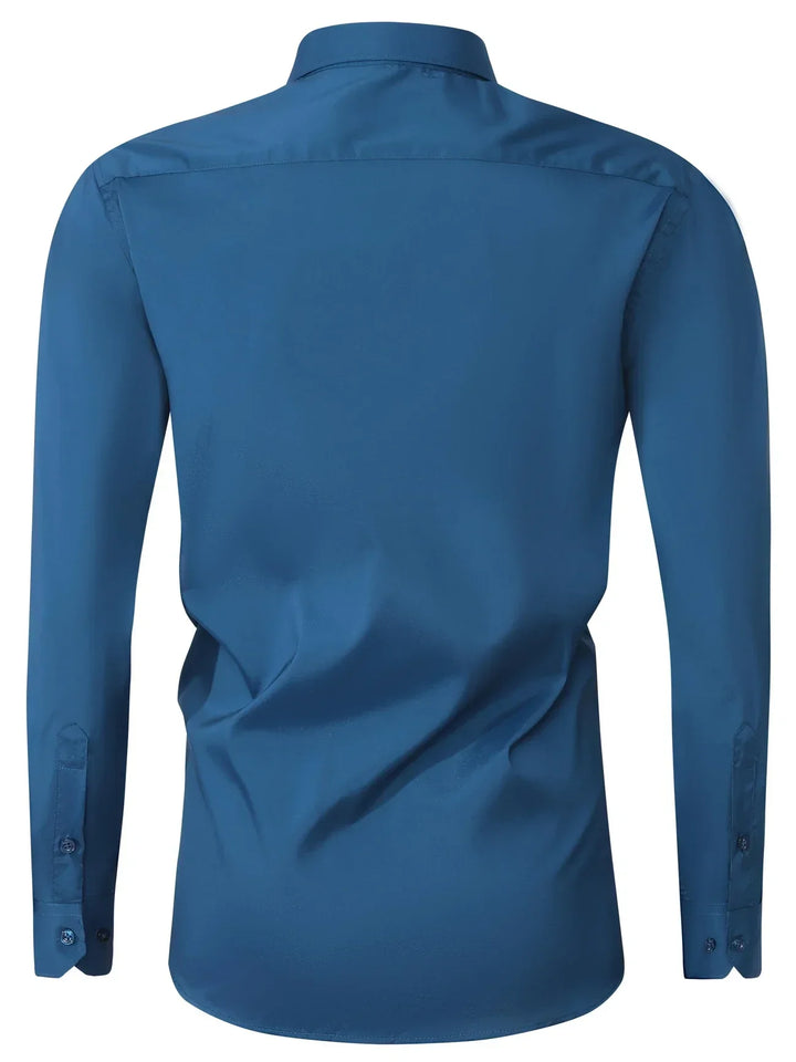 Chemise élégante à manches longues avec boutons