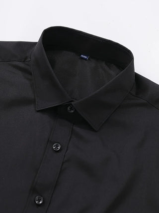 Chemise élégante à manches longues avec boutons