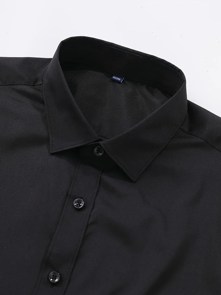 Chemise élégante à manches longues avec boutons