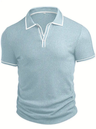 Polo élégant à manches courtes
