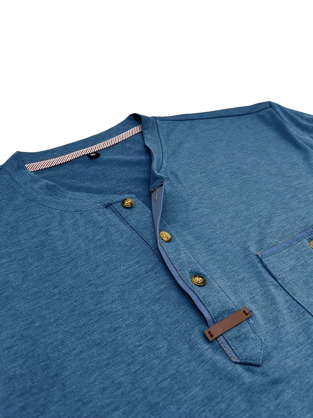 T-shirt col rond élégant avec poche