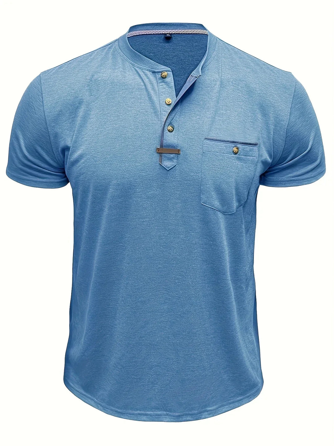 T-shirt col rond élégant avec poche