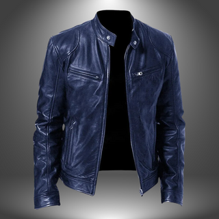 Veste en cuir artisanal pour homme