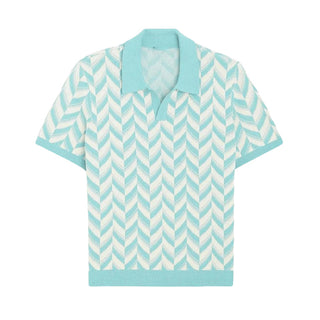 Polo à col V