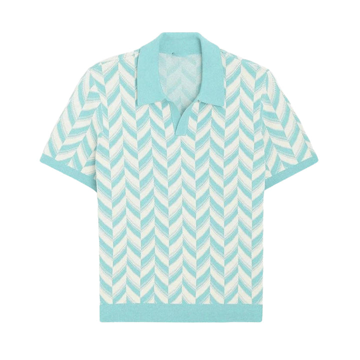 Polo à col V