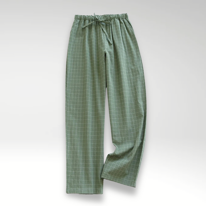 Pantalon confort en coton doux