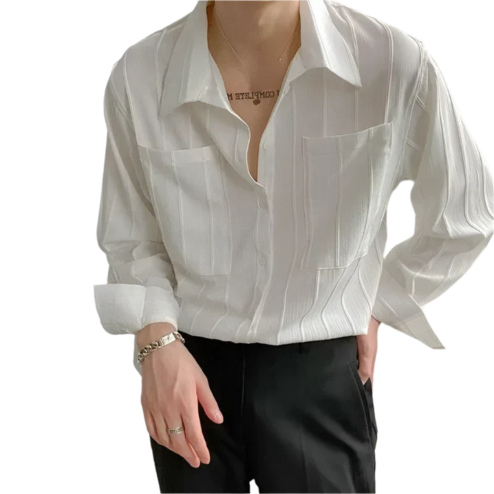 Chemise côtelée ST Tropez