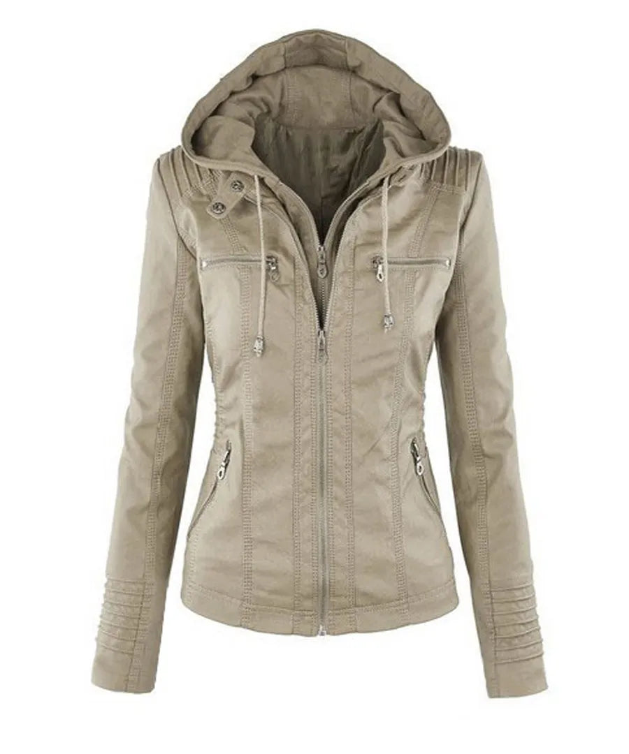 La veste en cuir élégante et unique