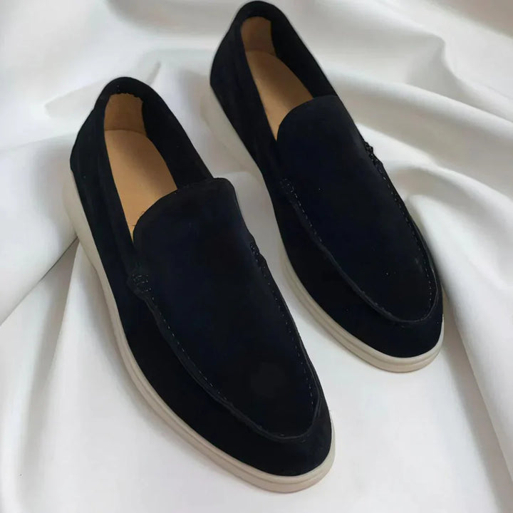 Mocassins élégants en suède
