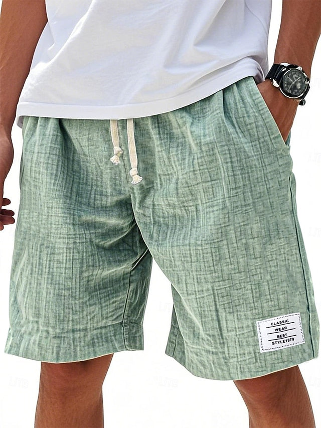 Short décontractés légers à coupe ample pour homme