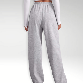 Joggers à jambe large et coupe décontractée