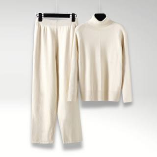 Ensemble deux pièces Lounge en tricot torsadé