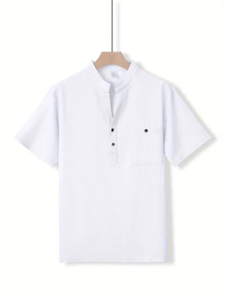 Chemise élégante à manches courtes