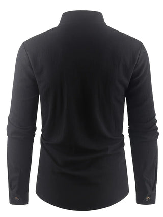 Chemise légère en coton à manches longues
