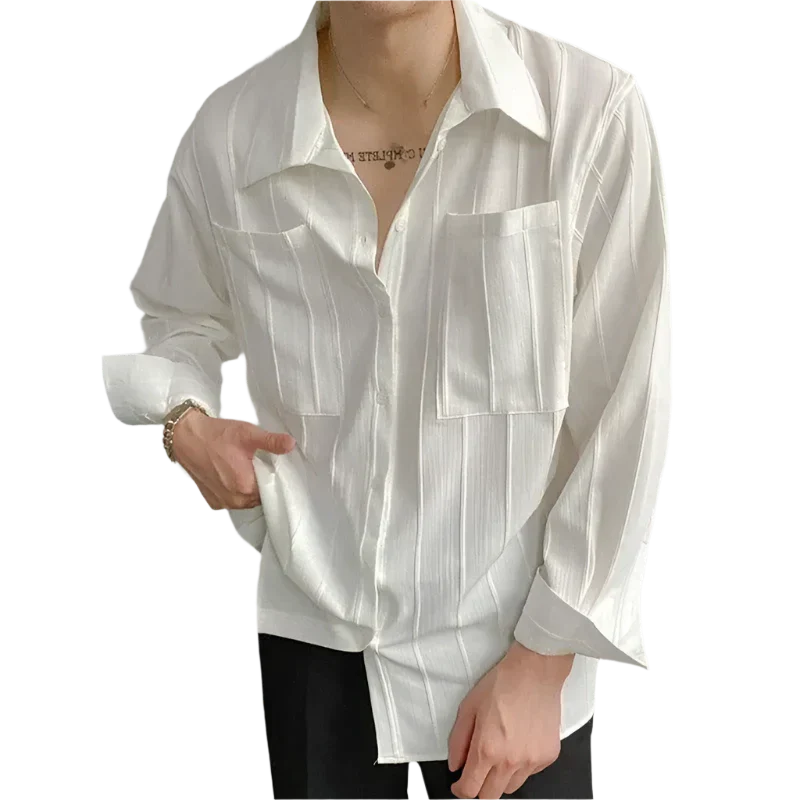 Chemise côtelée ST Tropez