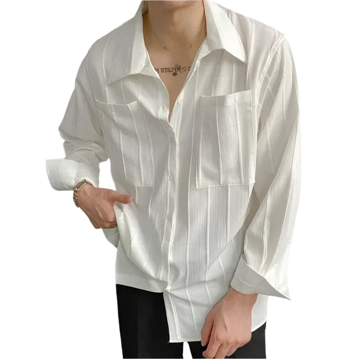 Chemise côtelée ST Tropez