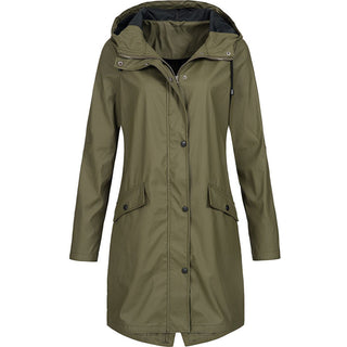 Veste de pluie longue
