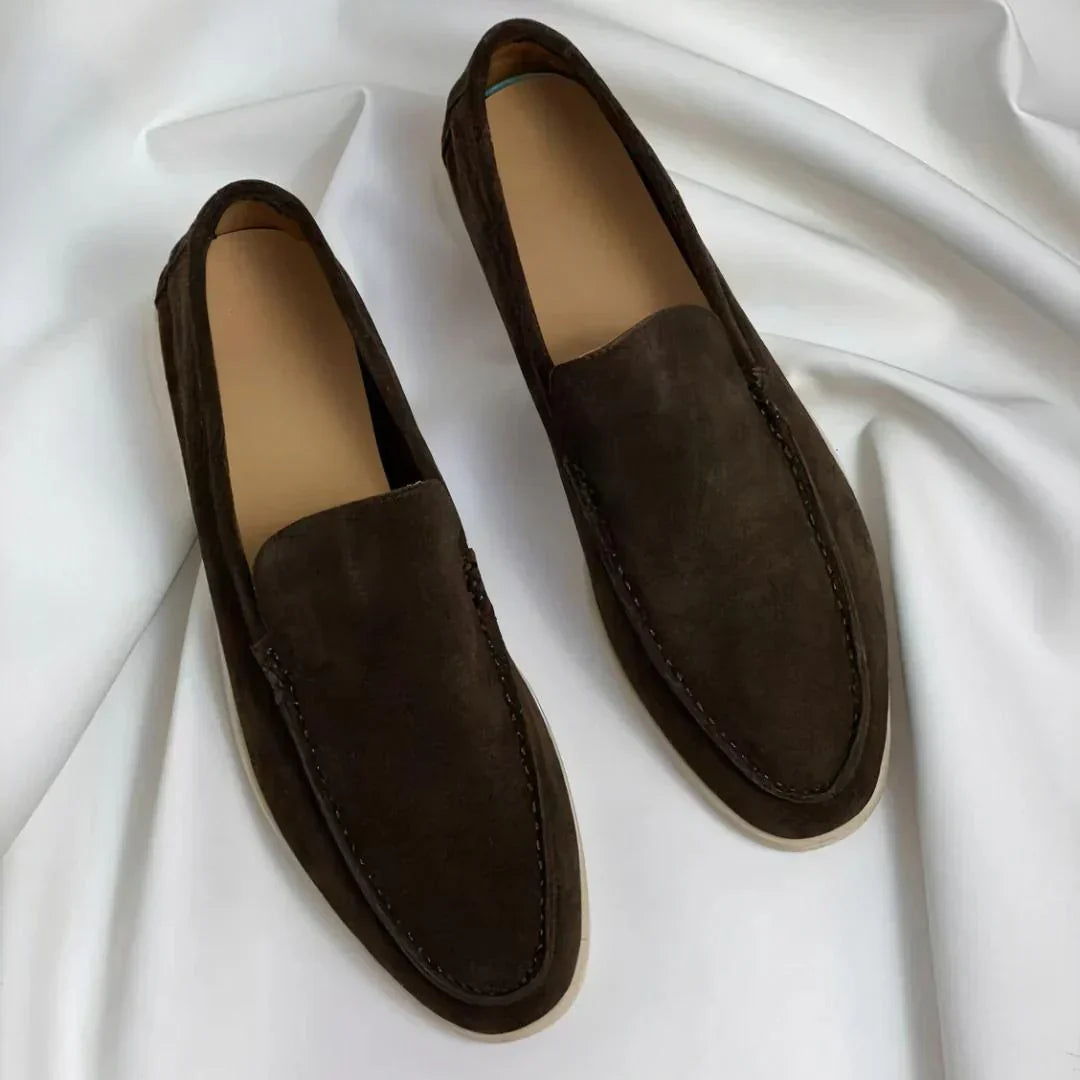 Mocassins élégants en suède