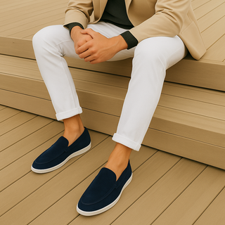 Mocassins élégants en suède
