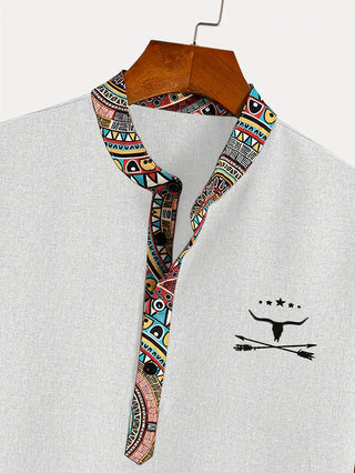 Chemise élégante à manches courtes