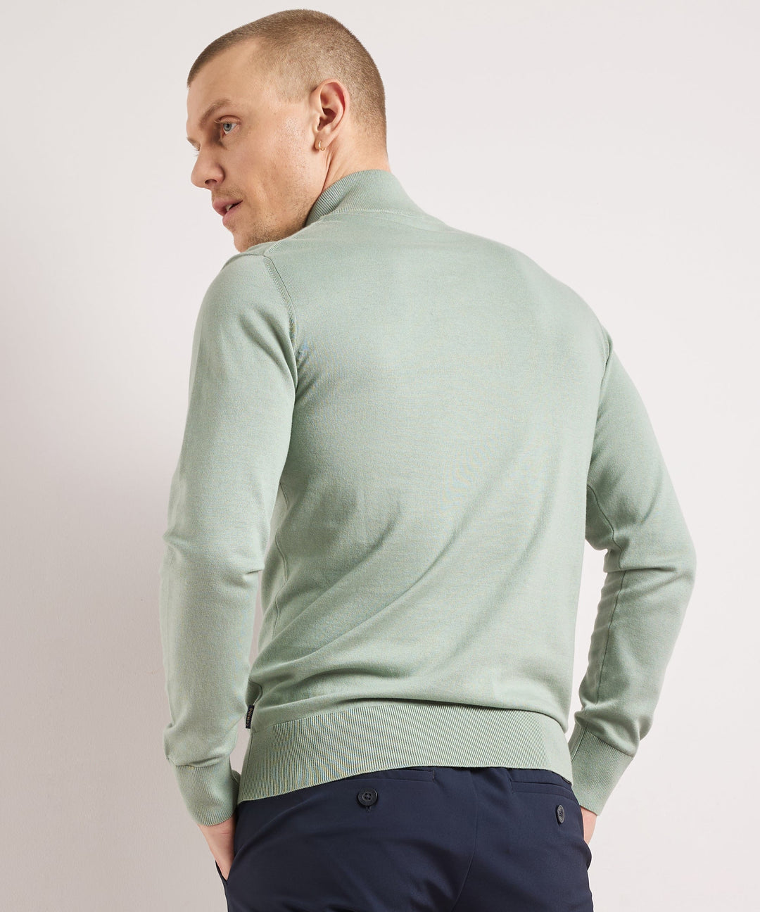 Pull Demi-Zippé