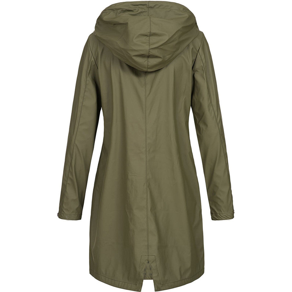 Veste de pluie longue