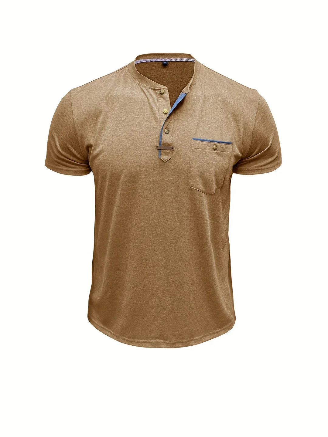 T-shirt col rond élégant avec poche