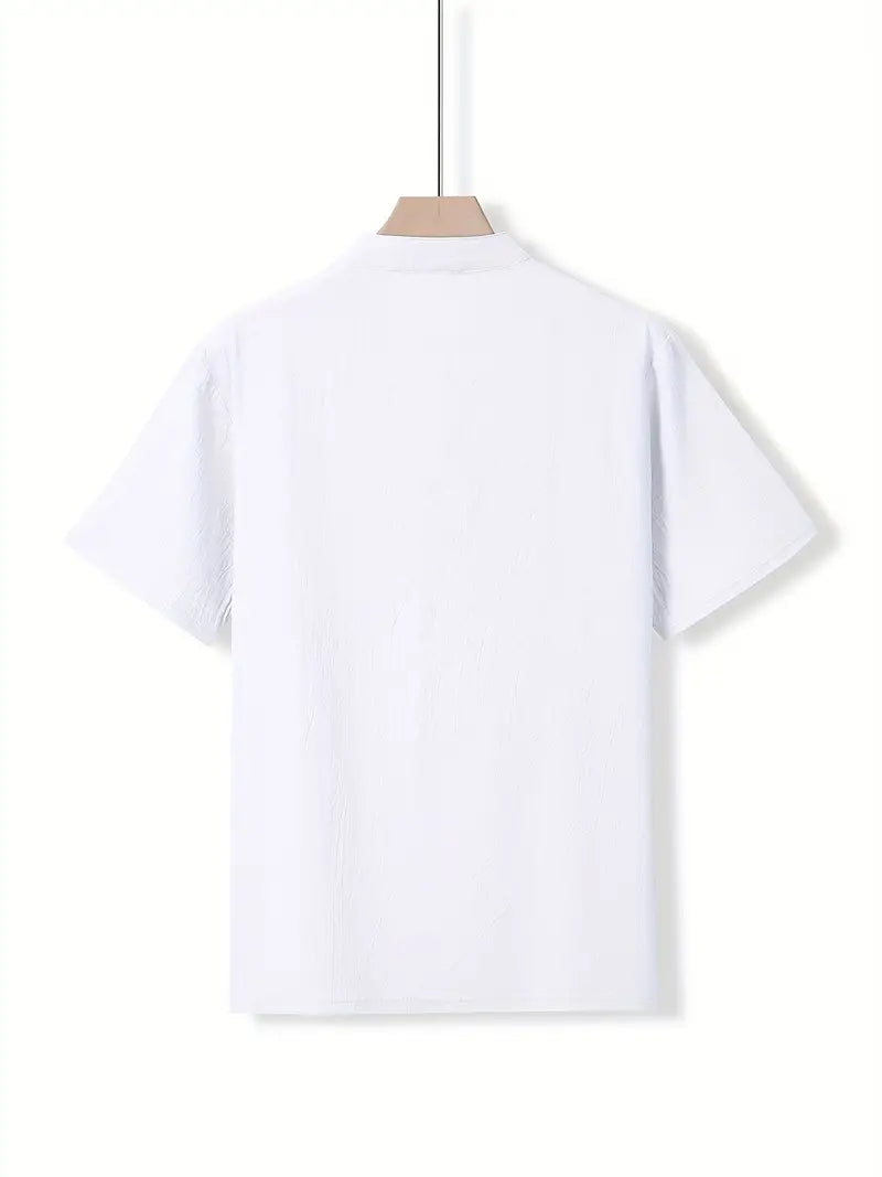 Chemise élégante à manches courtes