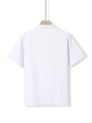 Chemise élégante à manches courtes