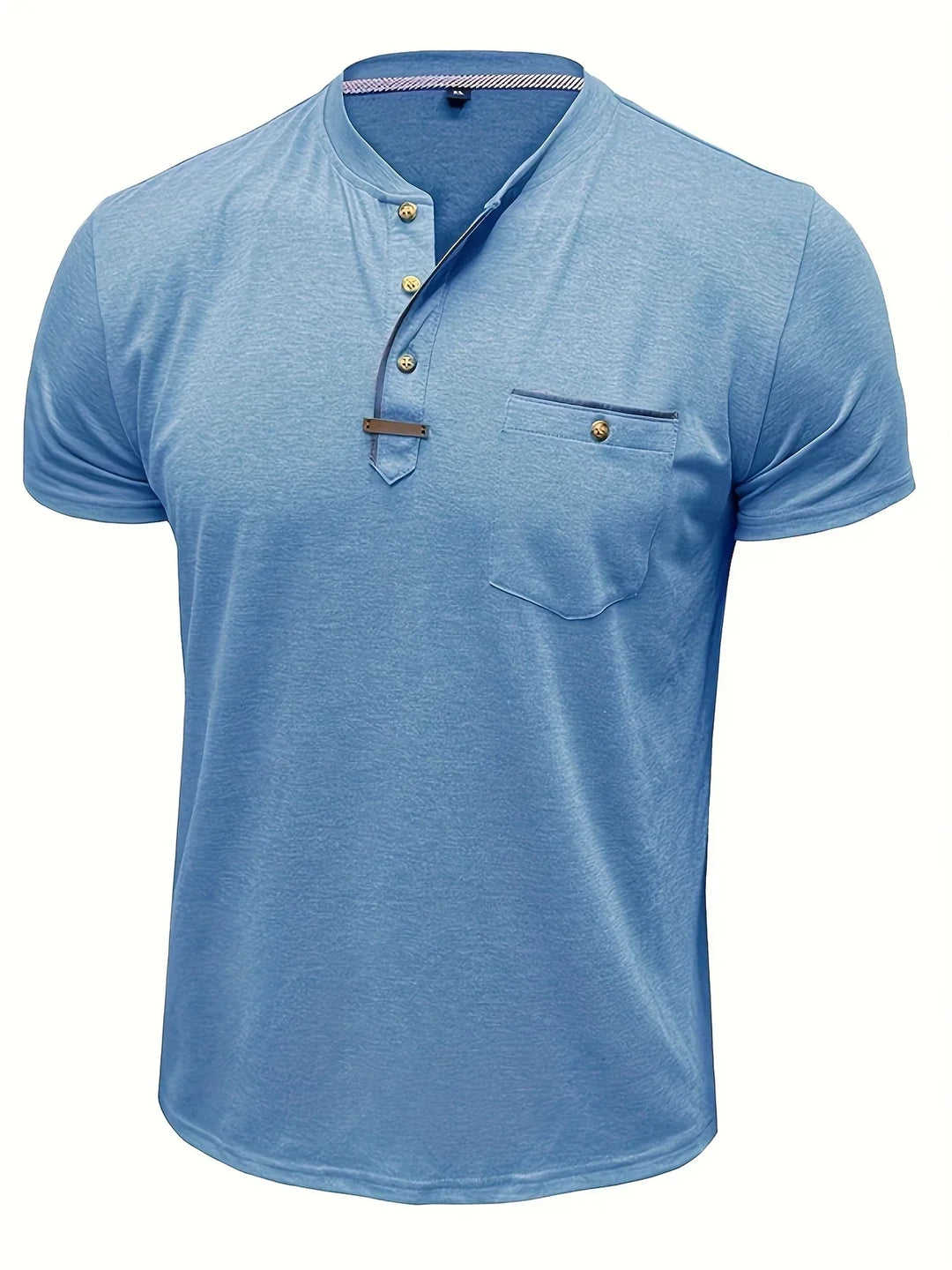 T-shirt col rond élégant avec poche