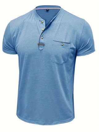 T-shirt col rond élégant avec poche