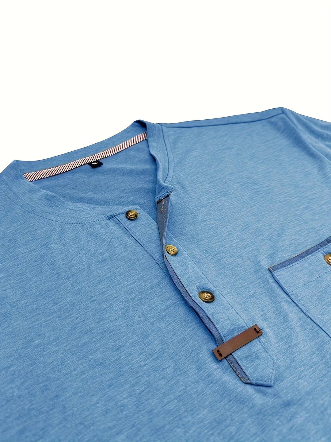 T-shirt col rond élégant avec poche