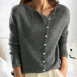 Cardigan classique en maille boutonnée