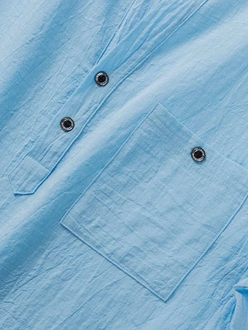 Chemise élégante à manches courtes