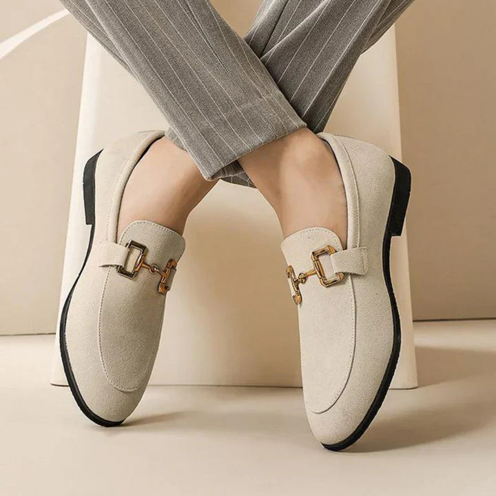 Chaussures de luxe en daim